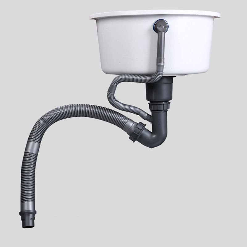 White 9" H Sink Single Bowl Drop-In Kitchen Sink with Soundproofing Clearhalo 'Home Improvement' 'home_improvement' 'home_improvement_kitchen_sinks' 'Kitchen Remodel & Kitchen Fixtures' 'Kitchen Sinks & Faucet Components' 'Kitchen Sinks' 'kitchen_sinks' 1200x1200_500572f4-47a1-49fe-a85f-c5401cec9c19