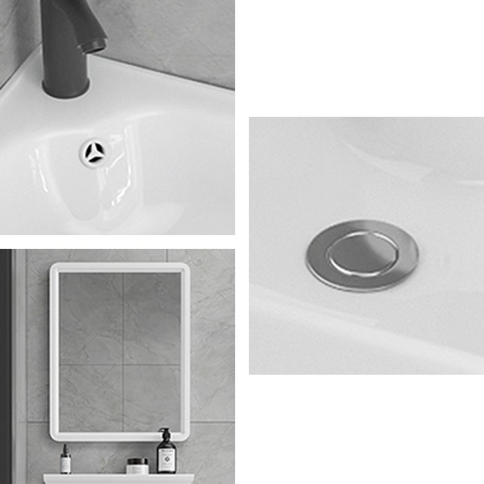 Modern Bathroom Vanity Freestanding Single-Sink Bathroom Vanity Set Clearhalo 'Bathroom Remodel & Bathroom Fixtures' 'Bathroom Vanities' 'bathroom_vanities' 'Home Improvement' 'home_improvement' 'home_improvement_bathroom_vanities' 1200x1200_501cb583-cfa9-4fe4-84a1-22d2c165886f