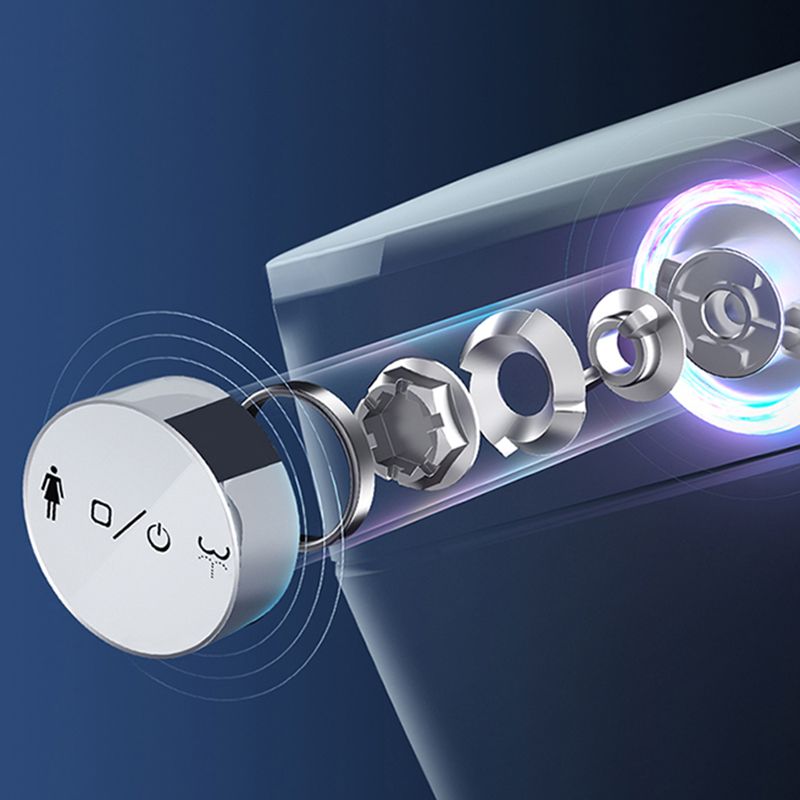 Stain Resistant Elongated Bidet Seat White Contemporary All-in-One Bidet Clearhalo 'Bathroom Remodel & Bathroom Fixtures' 'Bidets' 'Home Improvement' 'home_improvement' 'home_improvement_bidets' 'Toilets & Bidets' 1200x1200_501ddba2-afa3-4a3c-9dc9-d2f24f05c359