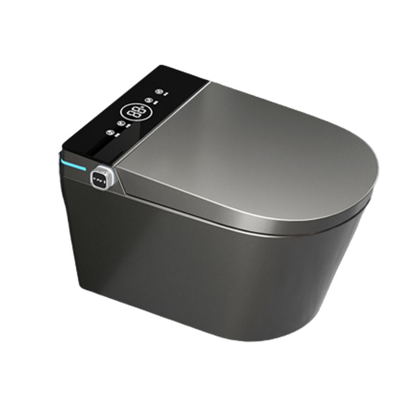 Minimalism Wall Mounted Bidet Elongated Foot Sensor Ceramic Heated Seat Clearhalo 'Bathroom Remodel & Bathroom Fixtures' 'Bidets' 'Home Improvement' 'home_improvement' 'home_improvement_bidets' 'Toilets & Bidets' 1200x1200_50419d18-5d2e-4492-951f-6fd3218bbbdc