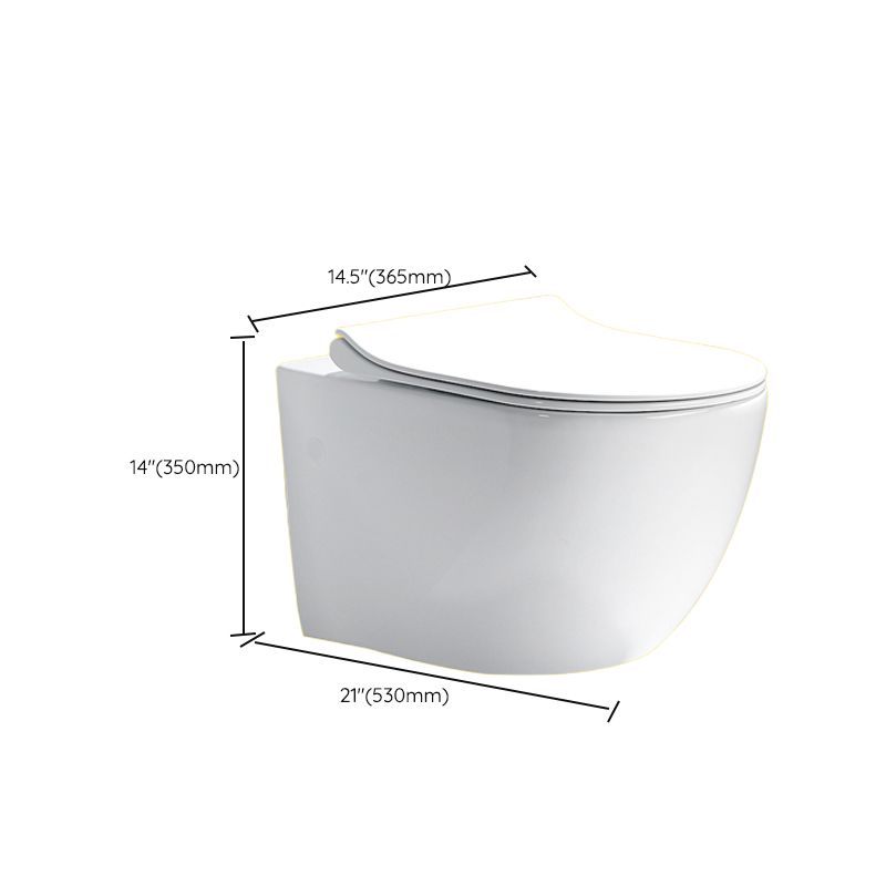 Contemporary One Piece Toilet Bowl Wall Hung Urine Toilet for Bathroom Clearhalo 'Bathroom Remodel & Bathroom Fixtures' 'Home Improvement' 'home_improvement' 'home_improvement_toilets' 'Toilets & Bidets' 'Toilets' 1200x1200_50449f14-3389-4cf5-8479-fd0e12dd3e7f