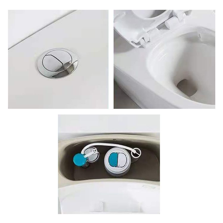 Modern Ceramic Siphon Jet Toilet Bowl Floor Mount Flush Toilet with Toilet Seat Clearhalo 'Bathroom Remodel & Bathroom Fixtures' 'Home Improvement' 'home_improvement' 'home_improvement_toilets' 'Toilets & Bidets' 'Toilets' 1200x1200_50521618-fc28-4c26-9c4f-3838f78b4e7a