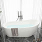 Freestanding Soaking Bathtub Antique Finish Oval Modern Bath Tub Clearhalo 'Bathroom Remodel & Bathroom Fixtures' 'Bathtubs' 'Home Improvement' 'home_improvement' 'home_improvement_bathtubs' 'Showers & Bathtubs' 1200x1200_50868d93-f4c9-4f6f-9a70-a97fc2df3e55