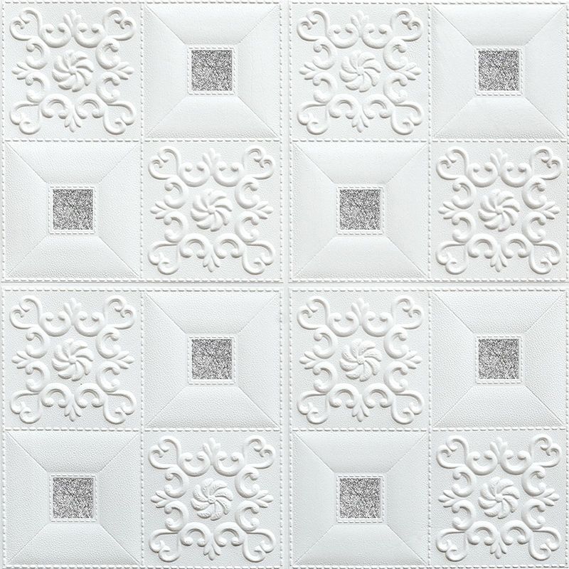 Modern Wall Paneling Foam 3D Embossed Peel and Stick Wall Panel Clearhalo 'Flooring 'Home Improvement' 'home_improvement' 'home_improvement_wall_paneling' 'Wall Paneling' 'wall_paneling' 'Walls & Ceilings' Walls and Ceiling' 1200x1200_509ebd01-322e-4880-b4af-e22d34dcd252