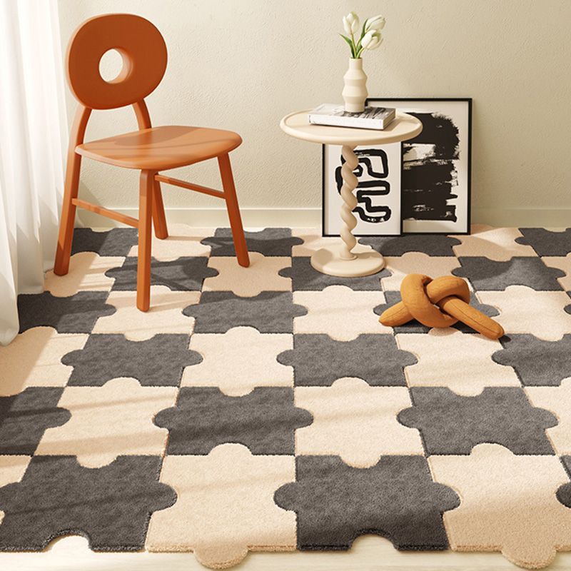 Modern Loose Lay Carpet Tile Solid Color Non-Skid Carpet Floor Tile Clearhalo 'Carpet Tiles & Carpet Squares' 'carpet_tiles_carpet_squares' 'Flooring 'Home Improvement' 'home_improvement' 'home_improvement_carpet_tiles_carpet_squares' Walls and Ceiling' 1200x1200_509fe912-f176-453c-a845-7762a3bccec3