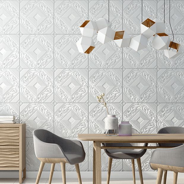 Modern Tin Backsplash Paneling Three-dimensional Printing Wall Ceiling Board Clearhalo 'Flooring 'Home Improvement' 'home_improvement' 'home_improvement_wall_paneling' 'Wall Paneling' 'wall_paneling' 'Walls & Ceilings' Walls and Ceiling' 1200x1200_50aa6eac-cd56-41e3-8620-e9b75591d697