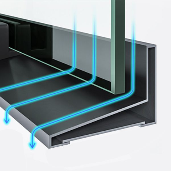 Transparent Tempered Shower Bath Door Semi Frameless Shower Doors Clearhalo 'Bathroom Remodel & Bathroom Fixtures' 'Home Improvement' 'home_improvement' 'home_improvement_shower_tub_doors' 'Shower and Tub Doors' 'shower_tub_doors' 'Showers & Bathtubs' 1200x1200_50af3397-3b5b-4c4c-b612-1aebd70df7bf