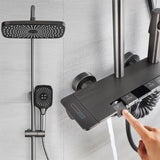 Modern Shower Trim Brass Temperature Control Adjustable Shower Head Shower Set Clearhalo 'Bathroom Remodel & Bathroom Fixtures' 'Home Improvement' 'home_improvement' 'home_improvement_shower_faucets' 'Shower Faucets & Systems' 'shower_faucets' 'Showers & Bathtubs Plumbing' 'Showers & Bathtubs' 1200x1200_50bd1c6b-677f-45f7-baae-a2a18013c7fb