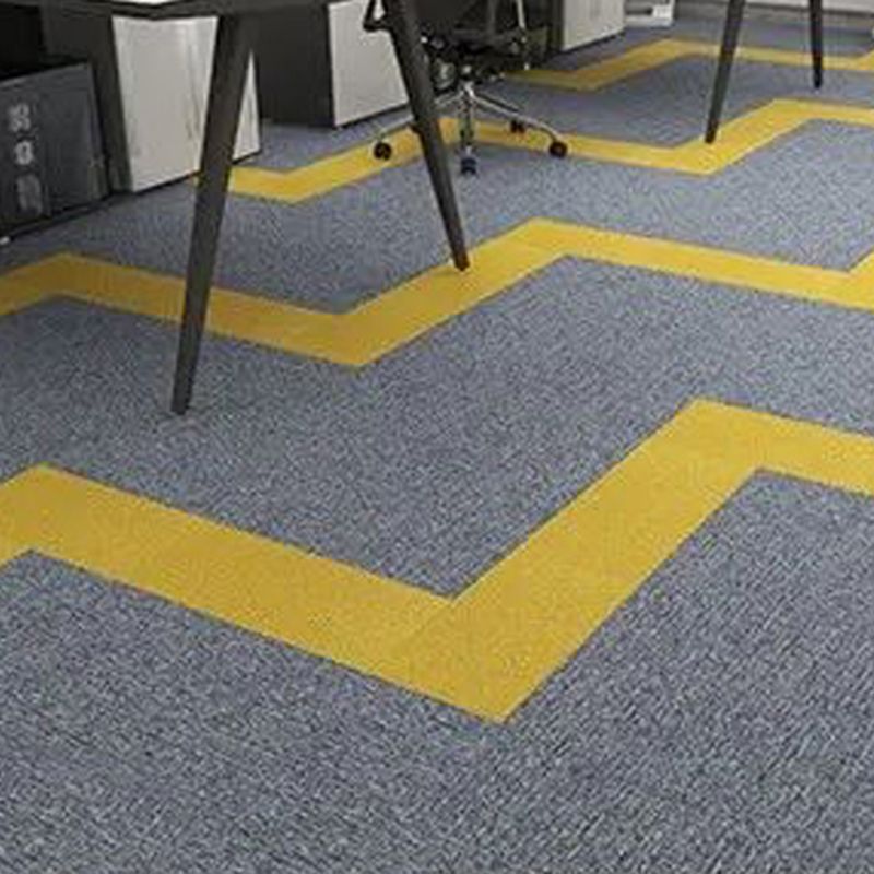 Modern Carpet Tile Level Loop Striped Print Interlocking Non-Skid Tiles and Carpet Clearhalo 'Carpet Tiles & Carpet Squares' 'carpet_tiles_carpet_squares' 'Flooring 'Home Improvement' 'home_improvement' 'home_improvement_carpet_tiles_carpet_squares' Walls and Ceiling' 1200x1200_50dfd487-5dd4-445f-befe-af953afdc20f