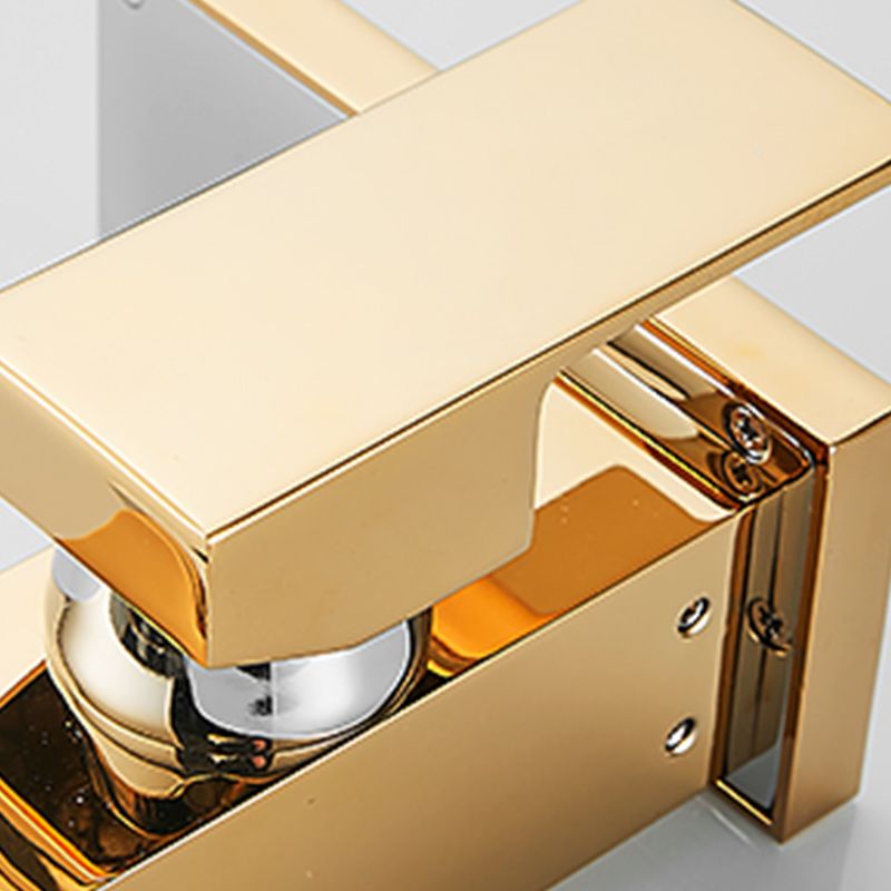 Modern LED Faucet Deck Mounted Waterfall Golden Bathroom Faucet Clearhalo 'Bathroom Remodel & Bathroom Fixtures' 'Bathroom Sink Faucets' 'Bathroom Sinks & Faucet Components' 'bathroom_sink_faucets' 'Home Improvement' 'home_improvement' 'home_improvement_bathroom_sink_faucets' 1200x1200_50e34ba0-6574-4934-9a3f-1f1d6b98557e