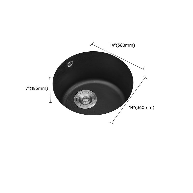Undermount Kitchen Bar Sink Quartz Round Shape Kitchen Bar Sink Clearhalo 'Home Improvement' 'home_improvement' 'home_improvement_kitchen_sinks' 'Kitchen Remodel & Kitchen Fixtures' 'Kitchen Sinks & Faucet Components' 'Kitchen Sinks' 'kitchen_sinks' 1200x1200_50ffa629-33dc-4551-95db-1099a3a4e8b3