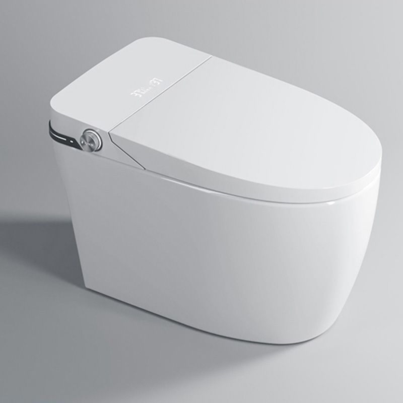 Contemporary White Floor Standing Bidet with Elongated Bowl Shape Clearhalo 'Bathroom Remodel & Bathroom Fixtures' 'Bidets' 'Home Improvement' 'home_improvement' 'home_improvement_bidets' 'Toilets & Bidets' 1200x1200_514e415e-d200-4004-b0db-b29773689f64
