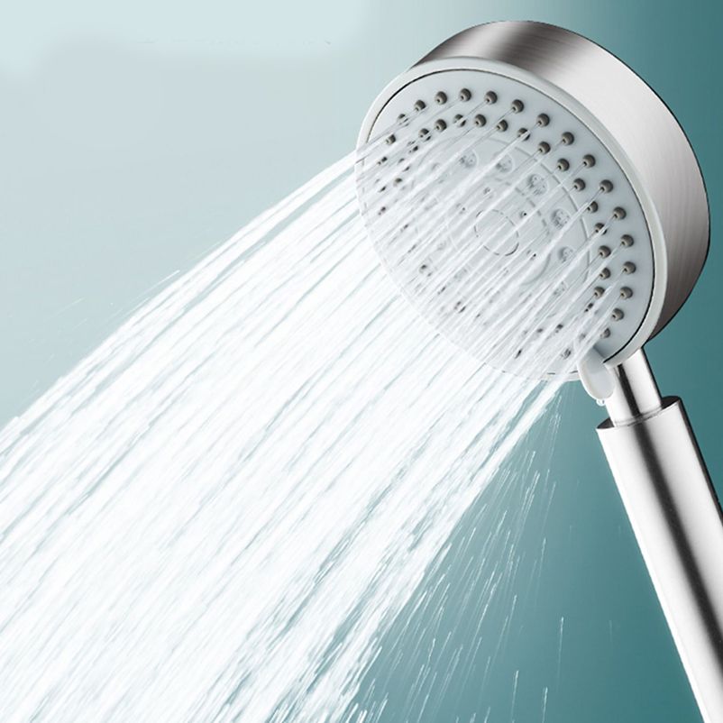 Stainless Steel Round Hand Shower Adjustable Spray Pattern Showerhead Clearhalo 'Bathroom Remodel & Bathroom Fixtures' 'Home Improvement' 'home_improvement' 'home_improvement_shower_heads' 'Shower Heads' 'shower_heads' 'Showers & Bathtubs Plumbing' 'Showers & Bathtubs' 1200x1200_5166bf49-bfea-4259-9c51-0bd25e8f8d3b