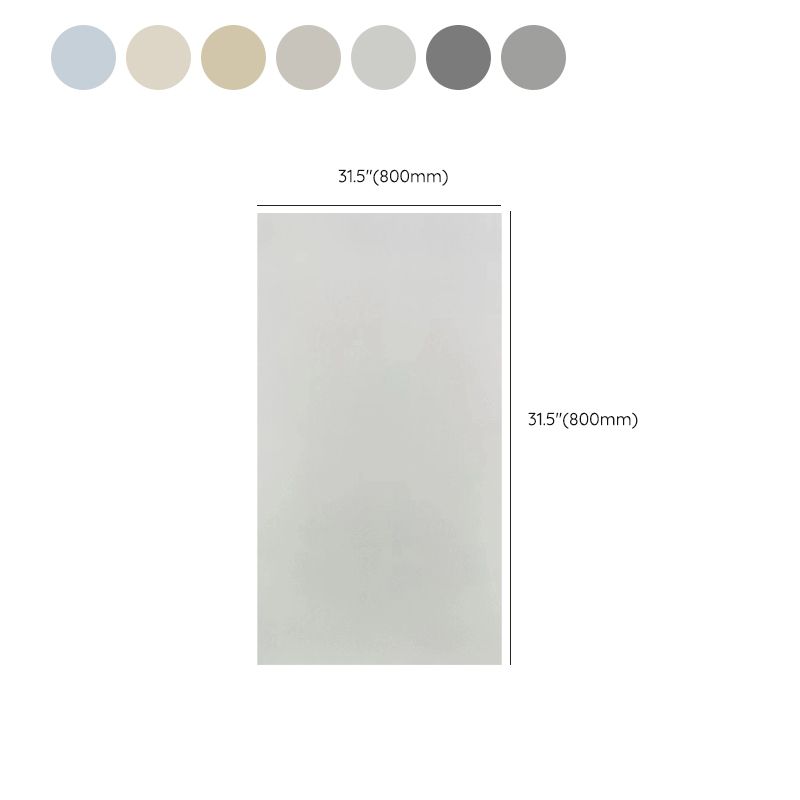 Porcelain Floor and Wall Tile Solid Color Rectangle Bathroom Tile Clearhalo 'Floor Tiles & Wall Tiles' 'floor_tiles_wall_tiles' 'Flooring 'Home Improvement' 'home_improvement' 'home_improvement_floor_tiles_wall_tiles' Walls and Ceiling' 1200x1200_517ddb9f-7c0a-4230-8e35-0e5294f6e479