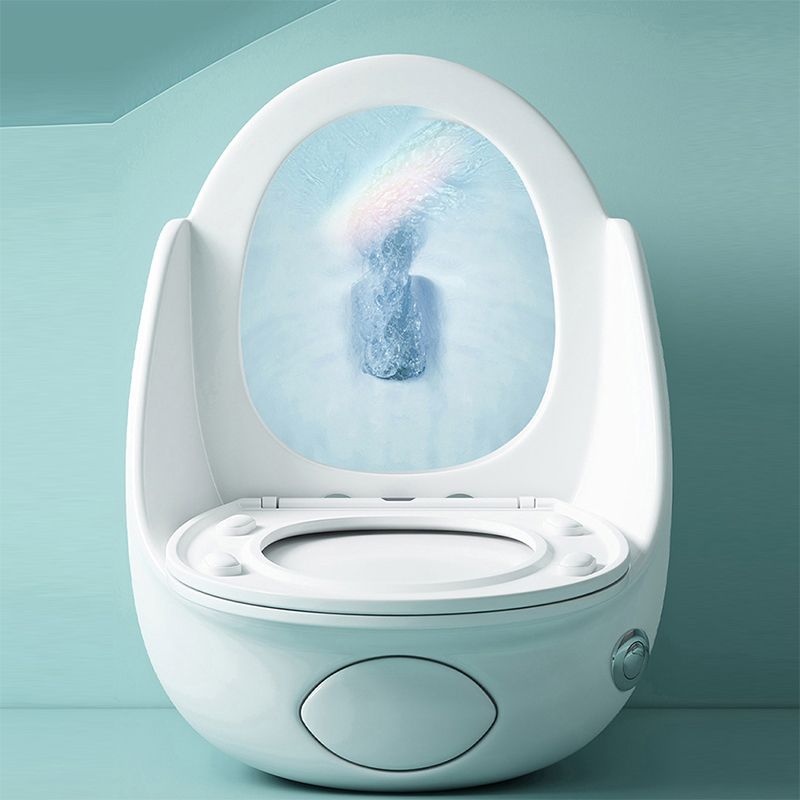 Contemporary Ceramic Toilet Bowl Floor Mount Urine Toilet with Seat for Washroom Clearhalo 'Bathroom Remodel & Bathroom Fixtures' 'Home Improvement' 'home_improvement' 'home_improvement_toilets' 'Toilets & Bidets' 'Toilets' 1200x1200_517f7624-2b9a-42fd-af19-0f4767b360b5