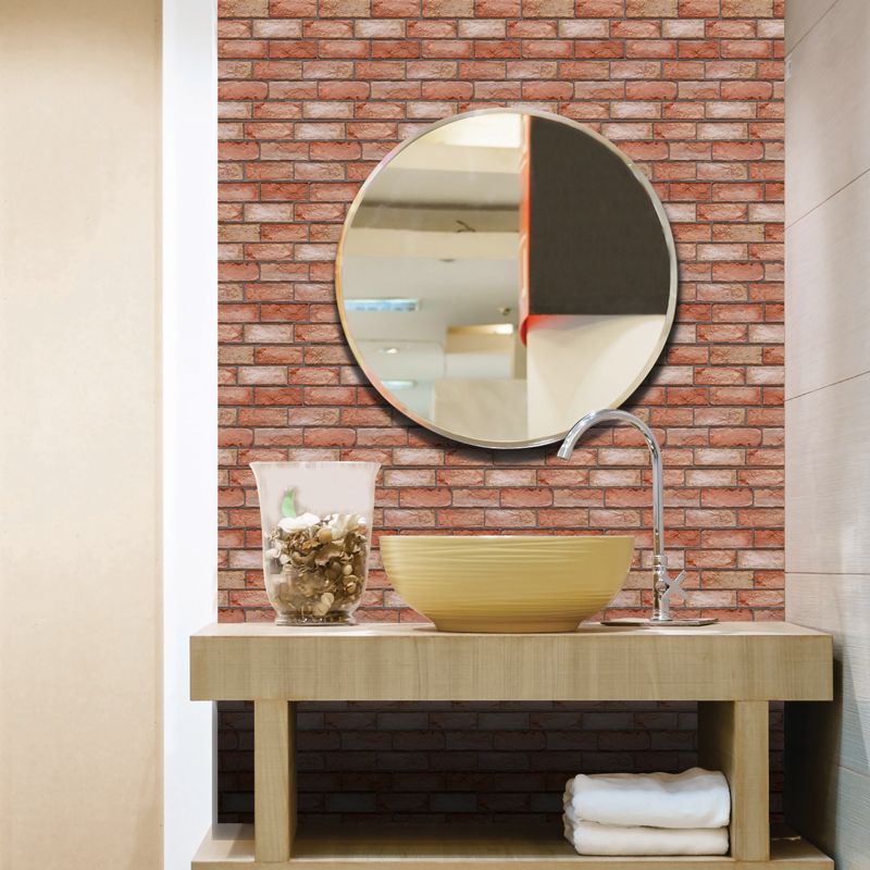 Modern Wall Panel 3D Brick Peel and Stick Waterproof Wall Paneling Clearhalo 'Flooring 'Home Improvement' 'home_improvement' 'home_improvement_wall_paneling' 'Wall Paneling' 'wall_paneling' 'Walls & Ceilings' Walls and Ceiling' 1200x1200_51c7de58-1b4e-425a-a209-a734ec58c97e