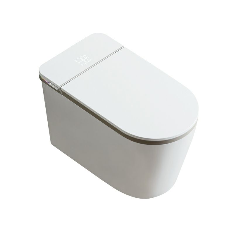 Elongated Smart Bidet Ceramic White Soft Close Heated Seat Floor Mount Clearhalo 'Bathroom Remodel & Bathroom Fixtures' 'Bidets' 'Home Improvement' 'home_improvement' 'home_improvement_bidets' 'Toilets & Bidets' 1200x1200_51c8bdbf-2e3c-4f0f-90a3-9ee5b4e2bdfa