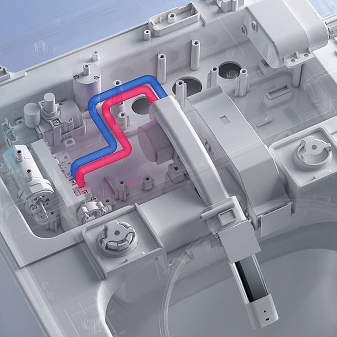 Elongated Wall Mounted Bidet White Wall Hung Toilet Set with Unlimited Warm Water Clearhalo 'Bathroom Remodel & Bathroom Fixtures' 'Bidets' 'Home Improvement' 'home_improvement' 'home_improvement_bidets' 'Toilets & Bidets' 1200x1200_51eceb06-a94b-410c-8bb2-0b0ad524fc92