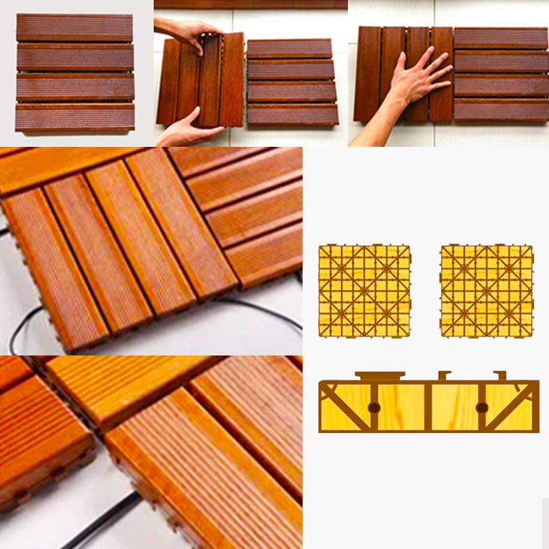 Outdoors Mildew Resistant Laminate Floor Dark Wood Laminate Plank Flooring Clearhalo 'Flooring 'Home Improvement' 'home_improvement' 'home_improvement_laminate_flooring' 'Laminate Flooring' 'laminate_flooring' Walls and Ceiling' 1200x1200_51f36d10-de0c-47cf-98de-e98f8fe7e505