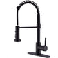 Modern Farmhouse Spring Spout One Handle Kitchen Standard Faucet High Arch Water Filler Clearhalo 'Home Improvement' 'home_improvement' 'home_improvement_kitchen_faucets' 'Kitchen Faucets' 'Kitchen Remodel & Kitchen Fixtures' 'Kitchen Sinks & Faucet Components' 'kitchen_faucets' 1200x1200_51f5fd05-d36a-4488-83c3-6b817654c3f1