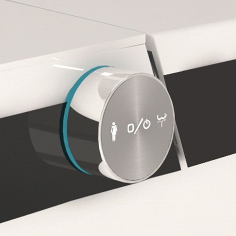 Modern Floor Mounted Toilet Bowl Porcelain Siphon Jet All In One Toilet Clearhalo 'Bathroom Remodel & Bathroom Fixtures' 'Home Improvement' 'home_improvement' 'home_improvement_toilets' 'Toilets & Bidets' 'Toilets' 1200x1200_5202381c-f20f-41f7-8877-96d1c432e529