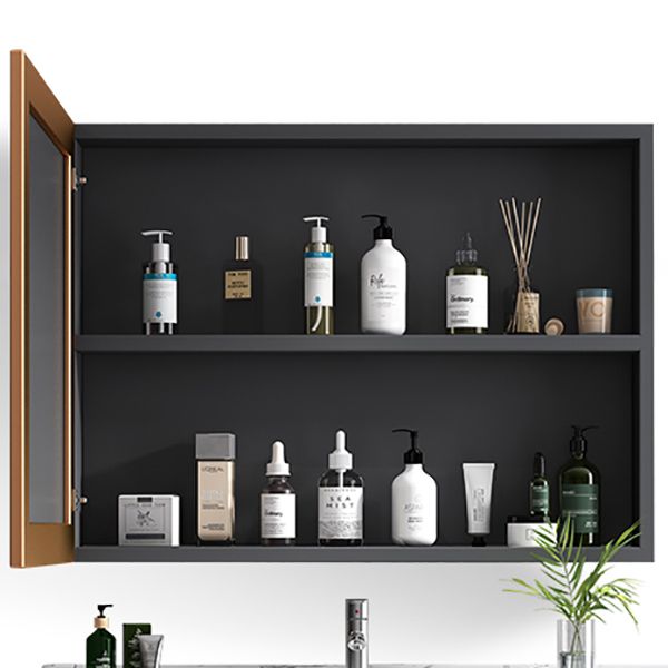 Wall Mount Bathroom Sink Vanity Glam Bathroom Vanity with Mirror Clearhalo 'Bathroom Remodel & Bathroom Fixtures' 'Bathroom Vanities' 'bathroom_vanities' 'Home Improvement' 'home_improvement' 'home_improvement_bathroom_vanities' 1200x1200_5209719a-3381-406e-a723-f5cfc14d7fb5