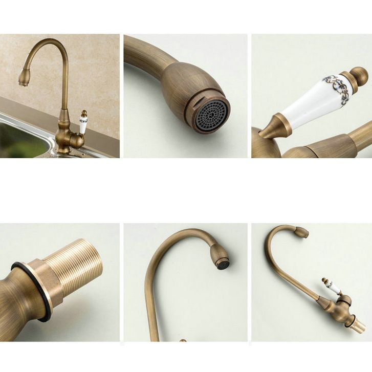 Traditional Standard Bar Faucet 1-Handle with Supply Lines Kitchen Faucet Clearhalo 'Home Improvement' 'home_improvement' 'home_improvement_kitchen_faucets' 'Kitchen Faucets' 'Kitchen Remodel & Kitchen Fixtures' 'Kitchen Sinks & Faucet Components' 'kitchen_faucets' 1200x1200_521368e5-4a54-4b87-8be4-ff66aea35fe9