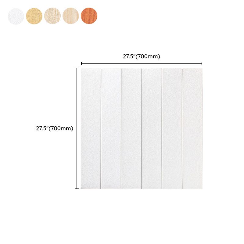 Modern Indoor Wall Tile Peel and Press Waterproof Wall Tile with Wood Look Clearhalo 'Flooring 'Home Improvement' 'home_improvement' 'home_improvement_wall_paneling' 'Wall Paneling' 'wall_paneling' 'Walls & Ceilings' Walls and Ceiling' 1200x1200_52269abc-e164-4bd7-a31f-2505f5be5301