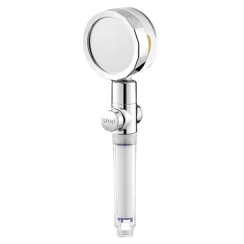 Contemporary Shower Head Handheld Shower Head Plastic Wall-Mount Round Shower Head Combo Clearhalo 'Bathroom Remodel & Bathroom Fixtures' 'Home Improvement' 'home_improvement' 'home_improvement_shower_heads' 'Shower Heads' 'shower_heads' 'Showers & Bathtubs Plumbing' 'Showers & Bathtubs' 1200x1200_527cc784-db68-46f6-8201-d110128f180f