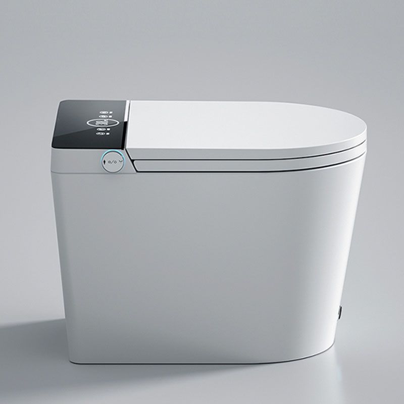 Contemporary 17.5" H Electronic Toilet Elongated Floor Standing Bidet Clearhalo 'Bathroom Remodel & Bathroom Fixtures' 'Bidets' 'Home Improvement' 'home_improvement' 'home_improvement_bidets' 'Toilets & Bidets' 1200x1200_52813413-cf9e-4430-9c17-7bf5bfff0aa0