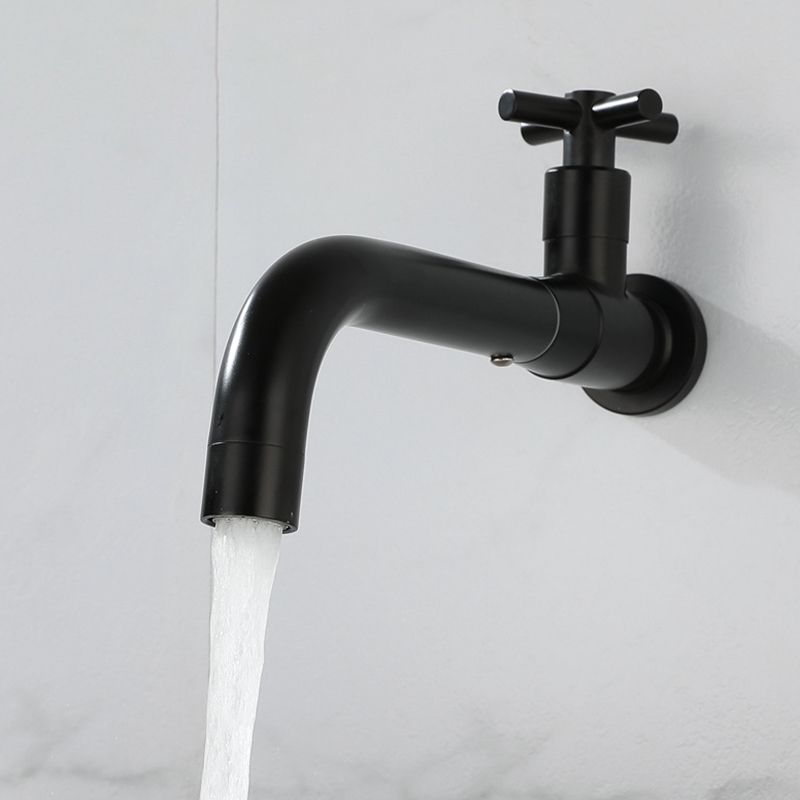 Modern 1-Handle Bathroom Sink Faucet 1 Hole Wall Mounted Bathroom Faucet Clearhalo 'Bathroom Remodel & Bathroom Fixtures' 'Bathroom Sink Faucets' 'Bathroom Sinks & Faucet Components' 'bathroom_sink_faucets' 'Home Improvement' 'home_improvement' 'home_improvement_bathroom_sink_faucets' 1200x1200_5294d81b-7a60-4063-ac6a-ca7fbb7135c0