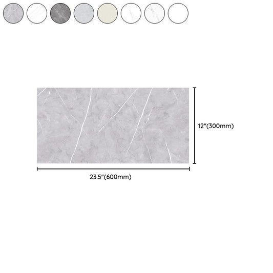 Marbling Single Tile 12" x 24" Waterproof Backsplash Rectangular Wall Tile Clearhalo 'Flooring 'Home Improvement' 'home_improvement' 'home_improvement_peel_stick_blacksplash' 'Peel & Stick Backsplash Tile' 'peel_stick_blacksplash' 'Walls & Ceilings' Walls and Ceiling' 1200x1200_52b0a336-073f-4038-9117-cbd817b8fd9d