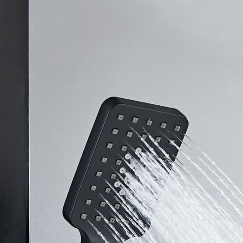 Contemporary Shower Set Slide Bar Adjustable Shower Head Wall Mounted Shower System Clearhalo 'Bathroom Remodel & Bathroom Fixtures' 'Home Improvement' 'home_improvement' 'home_improvement_shower_faucets' 'Shower Faucets & Systems' 'shower_faucets' 'Showers & Bathtubs Plumbing' 'Showers & Bathtubs' 1200x1200_52ea38c2-a62e-401f-9e41-8f41645b53ae