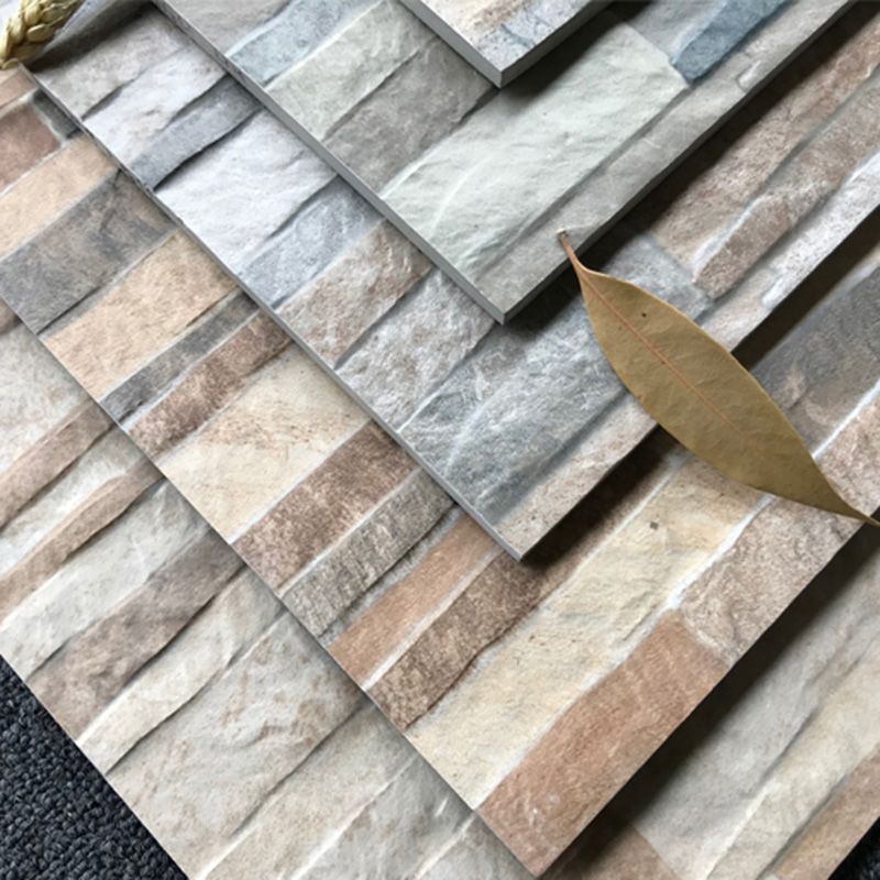 Outdoor Wall Floor Tile Ceramic Straight Edge Stacked Stone Brick Look Floor Tile Clearhalo 'Floor Tiles & Wall Tiles' 'floor_tiles_wall_tiles' 'Flooring 'Home Improvement' 'home_improvement' 'home_improvement_floor_tiles_wall_tiles' Walls and Ceiling' 1200x1200_52ec40cf-aa86-439e-8a17-b6d8d85efaf0
