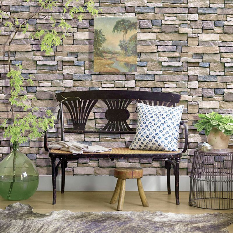 Industrial Style PVC Wall Panel Living Room Peel and Stick 3D Wall Paneling Clearhalo 'Flooring 'Home Improvement' 'home_improvement' 'home_improvement_wall_paneling' 'Wall Paneling' 'wall_paneling' 'Walls & Ceilings' Walls and Ceiling' 1200x1200_52f378e8-58d8-4c00-9d3e-a5e3dc11189f