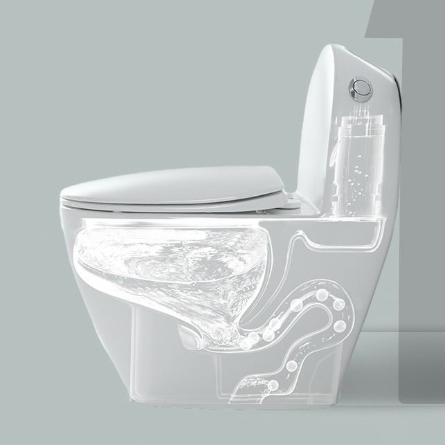 Traditional Toilet Bowl One Piece Toilet Floor Mounted Porcelain Toilet Clearhalo 'Bathroom Remodel & Bathroom Fixtures' 'Home Improvement' 'home_improvement' 'home_improvement_toilets' 'Toilets & Bidets' 'Toilets' 1200x1200_52ff695a-8cc3-4a31-8526-402b7cfadb61