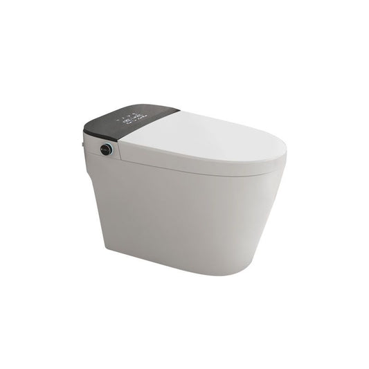 Heated Seat Floor Standing Bidet in White Smart Horizontal Toilet Clearhalo 'Bathroom Remodel & Bathroom Fixtures' 'Bidets' 'Home Improvement' 'home_improvement' 'home_improvement_bidets' 'Toilets & Bidets' 1200x1200_5329fa8c-31da-44a0-b284-54fa8cee5bee