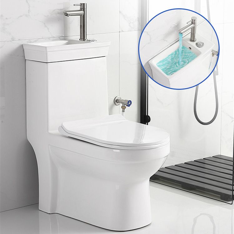 Modern Siphon Jet Flush Toilet Floor Mount One-Piece Toilet Toilet Clearhalo 'Bathroom Remodel & Bathroom Fixtures' 'Home Improvement' 'home_improvement' 'home_improvement_toilets' 'Toilets & Bidets' 'Toilets' 1200x1200_5335c92d-b9fc-4481-96d7-deceb9d7fa3a