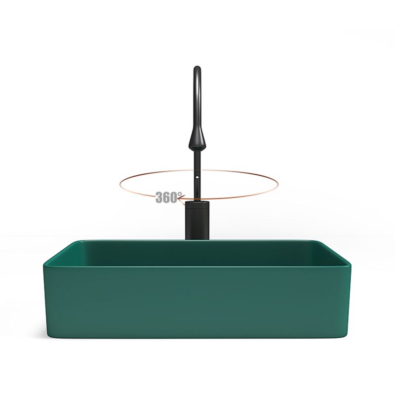 Contemporary Bathroom Sink Porcelain Rectangular Vessel Bathroom Sink Clearhalo 'Bathroom Remodel & Bathroom Fixtures' 'Bathroom Sinks & Faucet Components' 'Bathroom Sinks' 'bathroom_sink' 'Home Improvement' 'home_improvement' 'home_improvement_bathroom_sink' 1200x1200_5344992a-1135-4dbb-95c3-ec2a6673dbc9