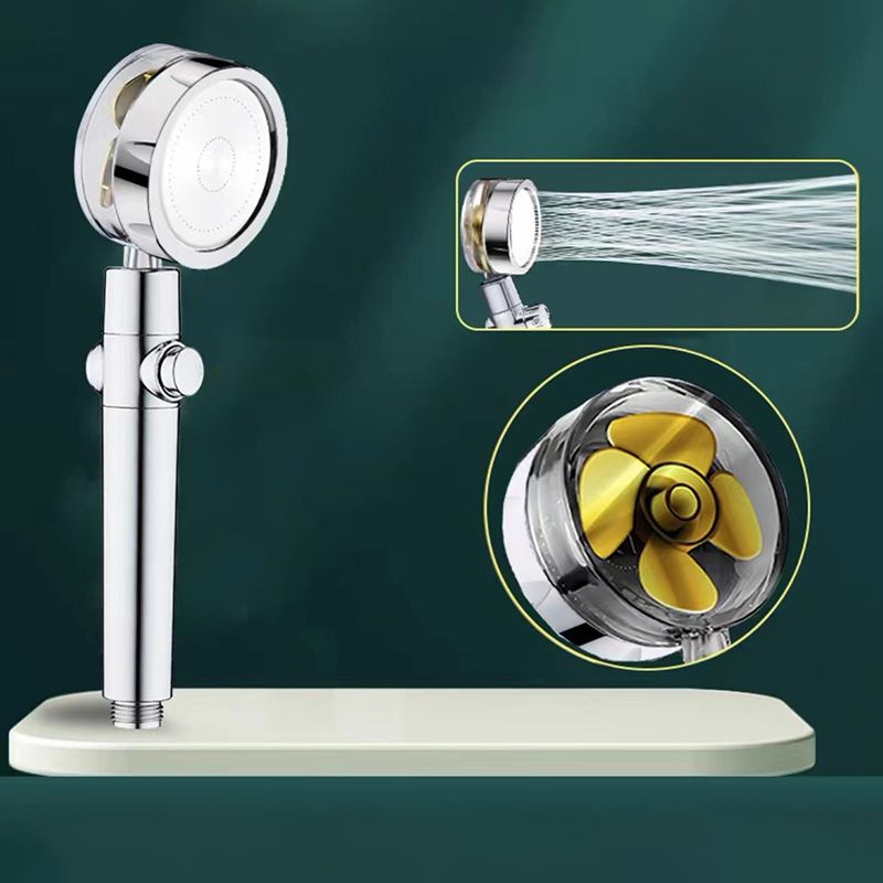Adjustable Shower Head Modern Round Shower Combo with Single Setting Clearhalo 'Bathroom Remodel & Bathroom Fixtures' 'Home Improvement' 'home_improvement' 'home_improvement_shower_heads' 'Shower Heads' 'shower_heads' 'Showers & Bathtubs Plumbing' 'Showers & Bathtubs' 1200x1200_535b2246-8534-45cc-8ba9-aa9404353d67