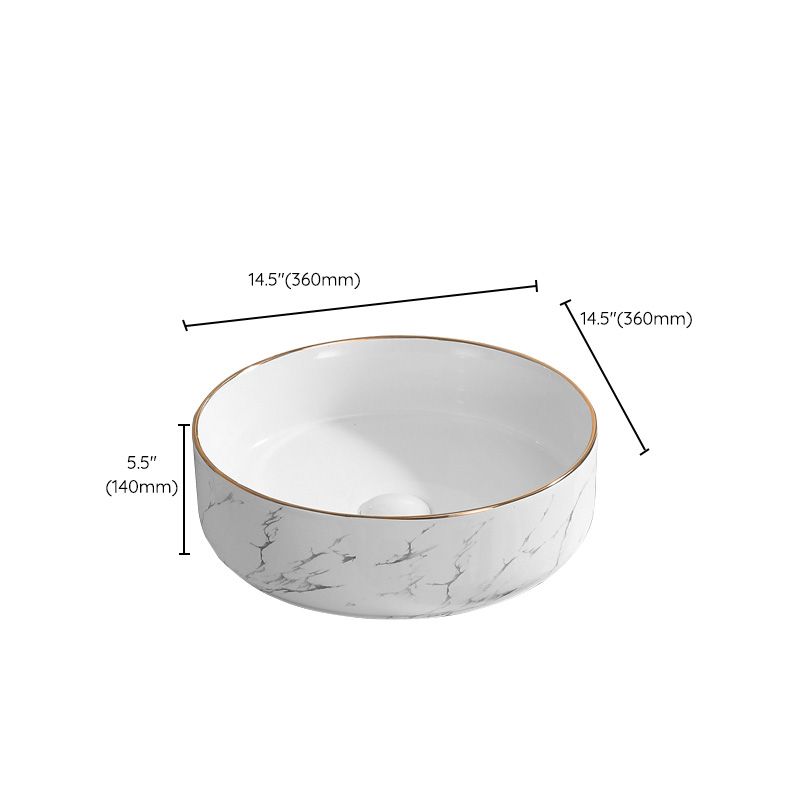 Contemporary Bathroom Sink Pop-Up Drain Porcelain Oval-Shape Vessel Bathroom Sink Clearhalo 'Bathroom Remodel & Bathroom Fixtures' 'Bathroom Sinks & Faucet Components' 'Bathroom Sinks' 'bathroom_sink' 'Home Improvement' 'home_improvement' 'home_improvement_bathroom_sink' 1200x1200_537845b5-f3bd-4322-a7bf-2af49dcf59f9