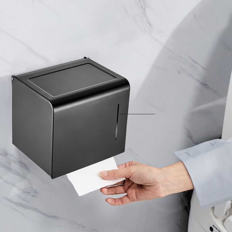 Modern Bathroom Accessory Set Metal Bathroom Hardware in Matte Black Clearhalo 'Bathroom Hardware Sets' 'Bathroom Hardware' 'Bathroom Remodel & Bathroom Fixtures' 'bathroom_hardware_sets' 'Home Improvement' 'home_improvement' 'home_improvement_bathroom_hardware_sets' 1200x1200_53a68911-0aa6-45d3-bd8a-18d71ad5d6c7