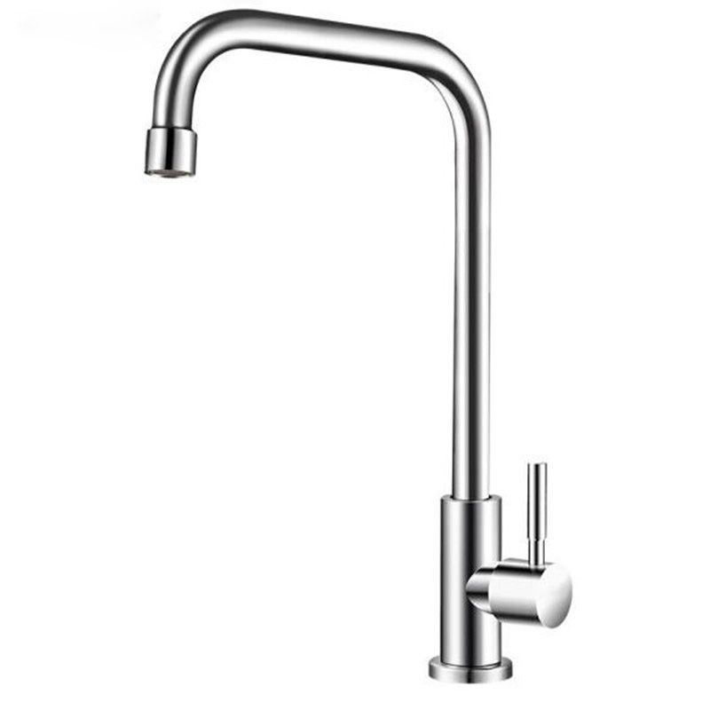 Modern Bridge Kitchen Faucet Stainless Steel High Arch Sink Faucet Clearhalo 'Home Improvement' 'home_improvement' 'home_improvement_kitchen_faucets' 'Kitchen Faucets' 'Kitchen Remodel & Kitchen Fixtures' 'Kitchen Sinks & Faucet Components' 'kitchen_faucets' 1200x1200_53b9bf08-63cd-40d9-a403-c20e4a5b6f87