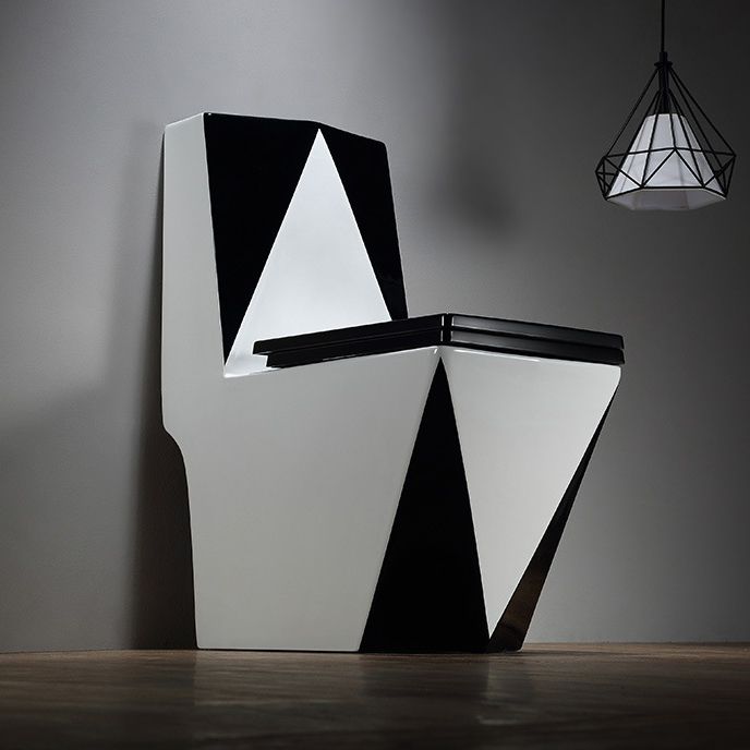 Modern Siphon Jet Toilet Bowl All-In-One Floor Mounted Urine Toilet Clearhalo 'Bathroom Remodel & Bathroom Fixtures' 'Home Improvement' 'home_improvement' 'home_improvement_toilets' 'Toilets & Bidets' 'Toilets' 1200x1200_53c1c2e8-1f47-41ef-81d3-2dd17e5c7b4b