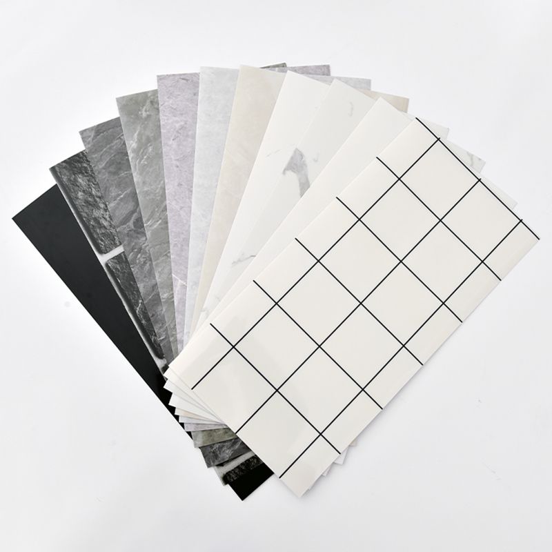 Modern Peel and Stick Backsplash Wall Tile Rectangular Peel and Stick Wall Tile Clearhalo 'Flooring 'Home Improvement' 'home_improvement' 'home_improvement_peel_stick_blacksplash' 'Peel & Stick Backsplash Tile' 'peel_stick_blacksplash' 'Walls & Ceilings' Walls and Ceiling' 1200x1200_53c5086e-528f-4c9e-a076-6220edf3b91e