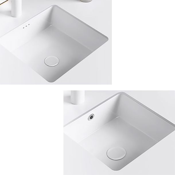 Classic Bathroom Sink Rectangular White Wash Stand with Pop-Up Drain Clearhalo 'Bathroom Remodel & Bathroom Fixtures' 'Bathroom Sinks & Faucet Components' 'Bathroom Sinks' 'bathroom_sink' 'Home Improvement' 'home_improvement' 'home_improvement_bathroom_sink' 1200x1200_53cf9bc8-7cc1-4eae-b6b2-dbbb518a5e35