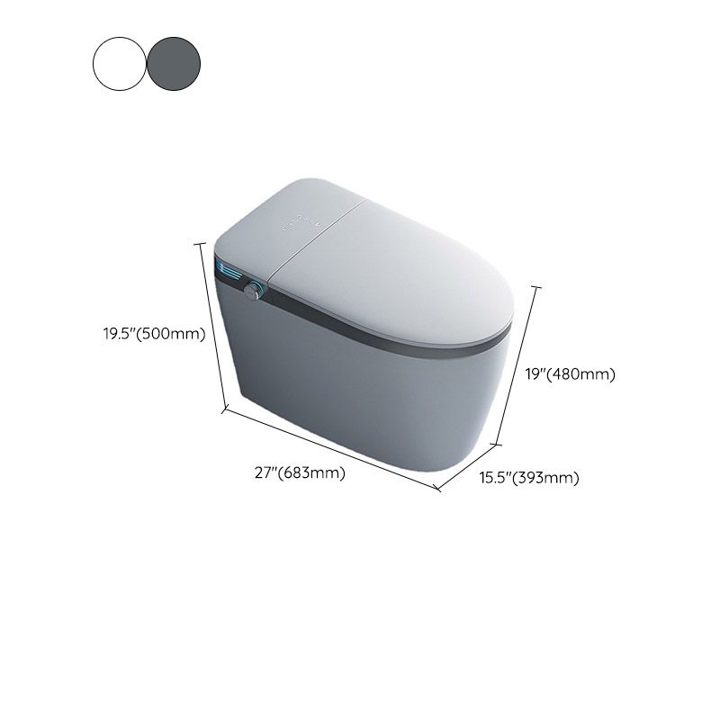 Contemporary One Piece Toilet Floor Mounted Toilet Bowl with Slow Close Seat for Washroom Clearhalo 'Bathroom Remodel & Bathroom Fixtures' 'Home Improvement' 'home_improvement' 'home_improvement_toilets' 'Toilets & Bidets' 'Toilets' 1200x1200_53df9e34-b907-474e-a086-68bcd78b4c09