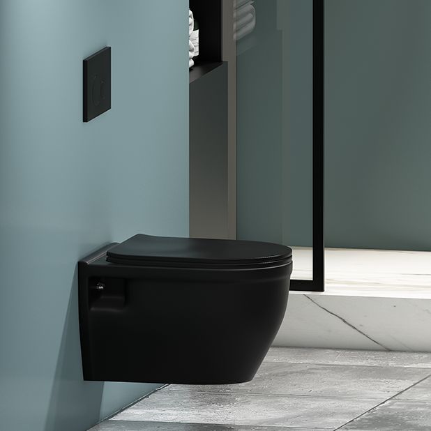 Contemporary Flush Toilet Wall Mount One-Piece Toilet Porcelain Toilet Bowl Clearhalo 'Bathroom Remodel & Bathroom Fixtures' 'Home Improvement' 'home_improvement' 'home_improvement_toilets' 'Toilets & Bidets' 'Toilets' 1200x1200_53f1f9d7-3f6f-4849-9fa0-abcf6a6cb71e