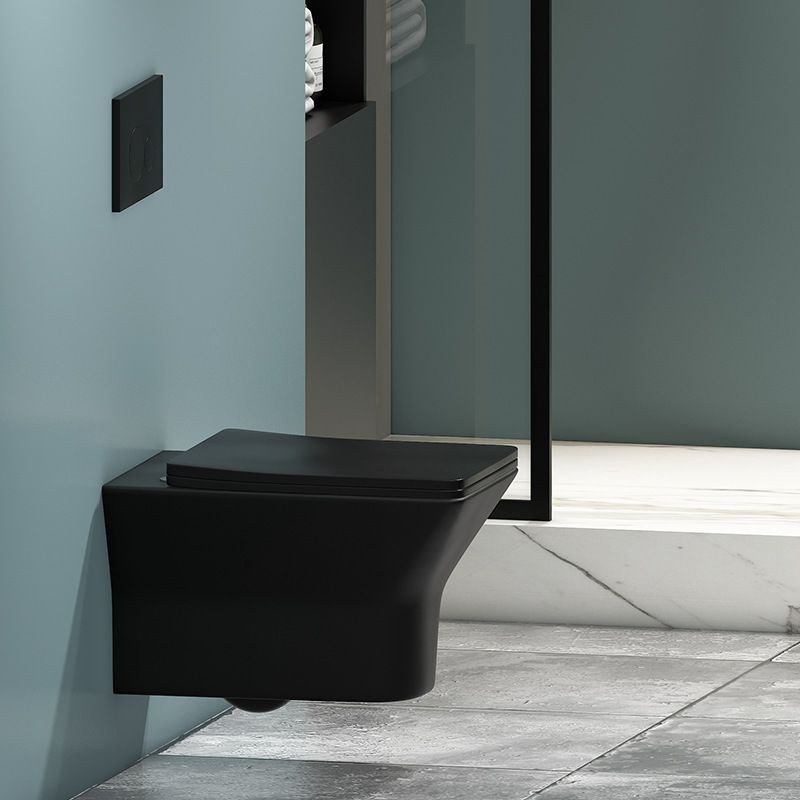 Modern Ceramic Flush Toilet Wall Mount Toilet Bowl for Washroom Clearhalo 'Bathroom Remodel & Bathroom Fixtures' 'Home Improvement' 'home_improvement' 'home_improvement_toilets' 'Toilets & Bidets' 'Toilets' 1200x1200_5405d5af-7b1b-4f8f-8d68-77d82e51f290