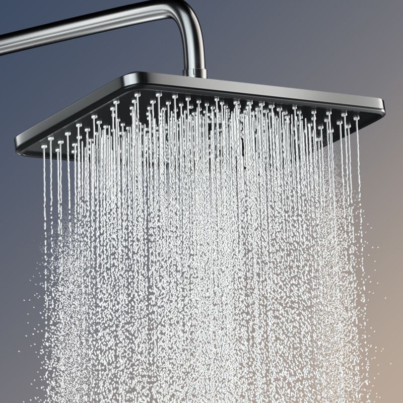 Modern Wall Mounted Shower Combo Slide Bar Included Shower Head Combo Clearhalo 'Bathroom Remodel & Bathroom Fixtures' 'Home Improvement' 'home_improvement' 'home_improvement_shower_faucets' 'Shower Faucets & Systems' 'shower_faucets' 'Showers & Bathtubs Plumbing' 'Showers & Bathtubs' 1200x1200_540ca0fd-417b-4829-b5ad-e717a875114b
